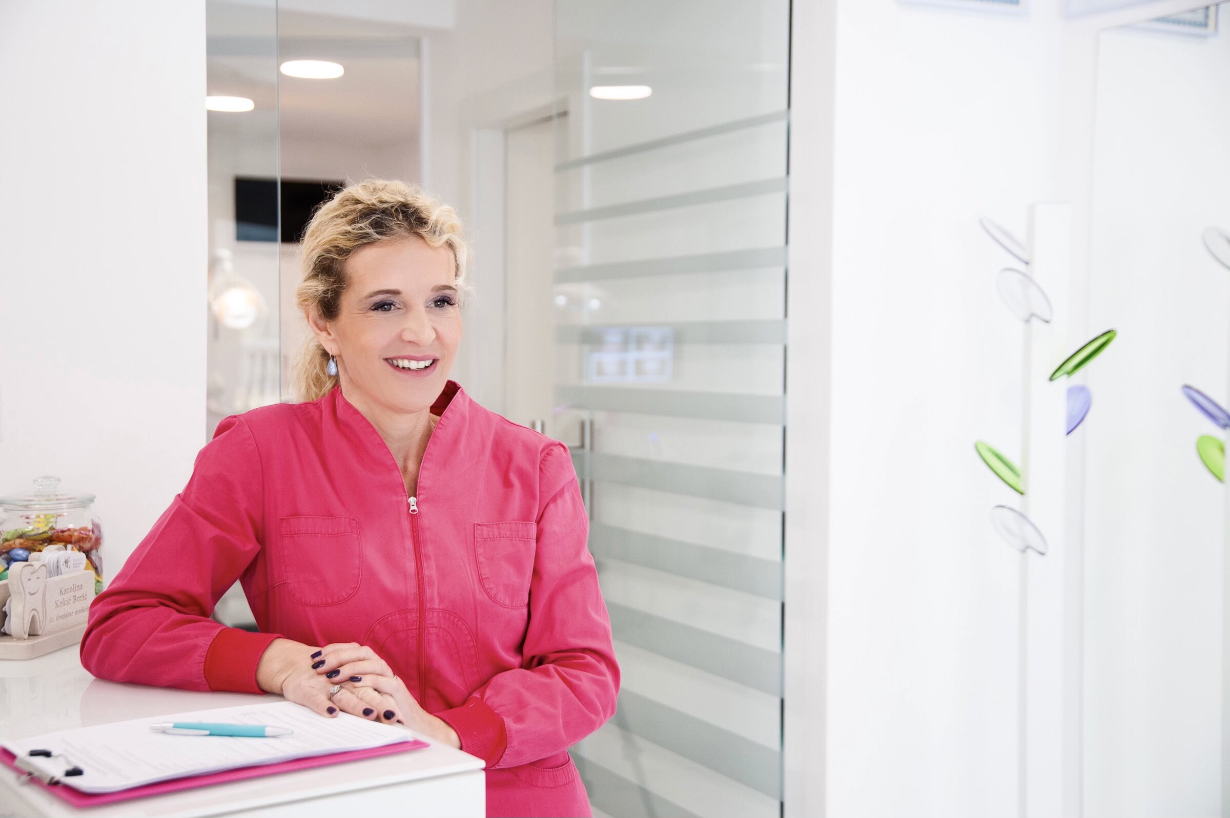 Dr. Karolina Kokić Borić — recepcija ordinacije